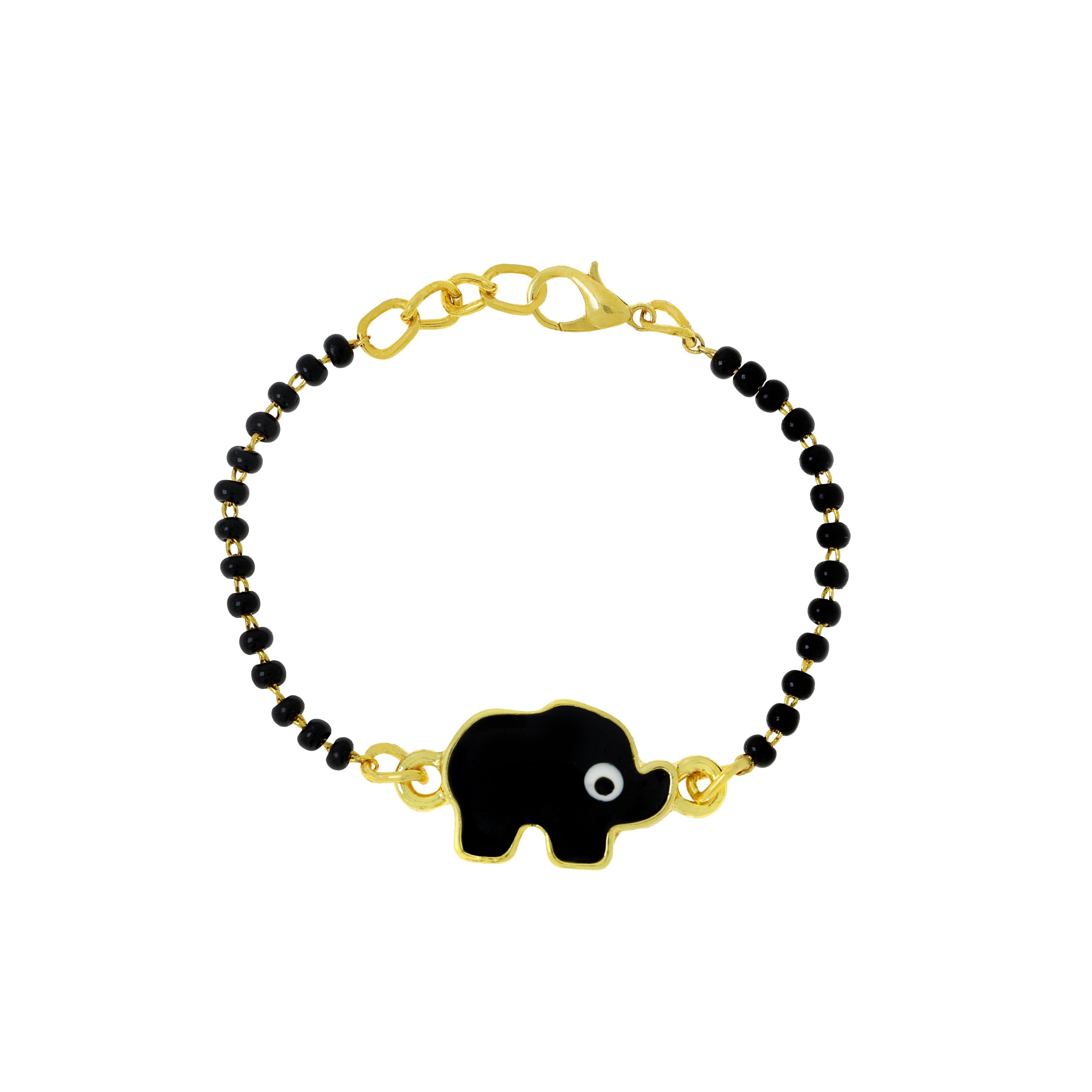 Black Beads Turkish Evil Eye Hand Mangalsutra Kids Bulk