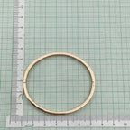 Screw Luxury Rose Gold CZ Stainless Steel Cuff Kada Bangle Bulk