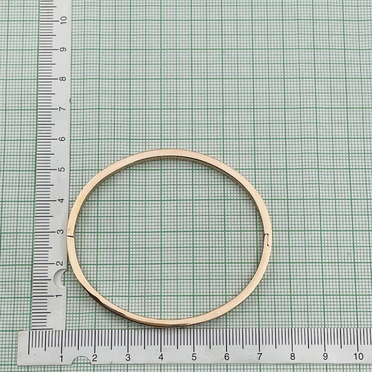 Screw Luxury Rose Gold CZ Stainless Steel Cuff Kada Bangle Bulk