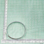 Screw Luxury Silver CZ Stainless Steel Cuff Kada Bangle Bulk