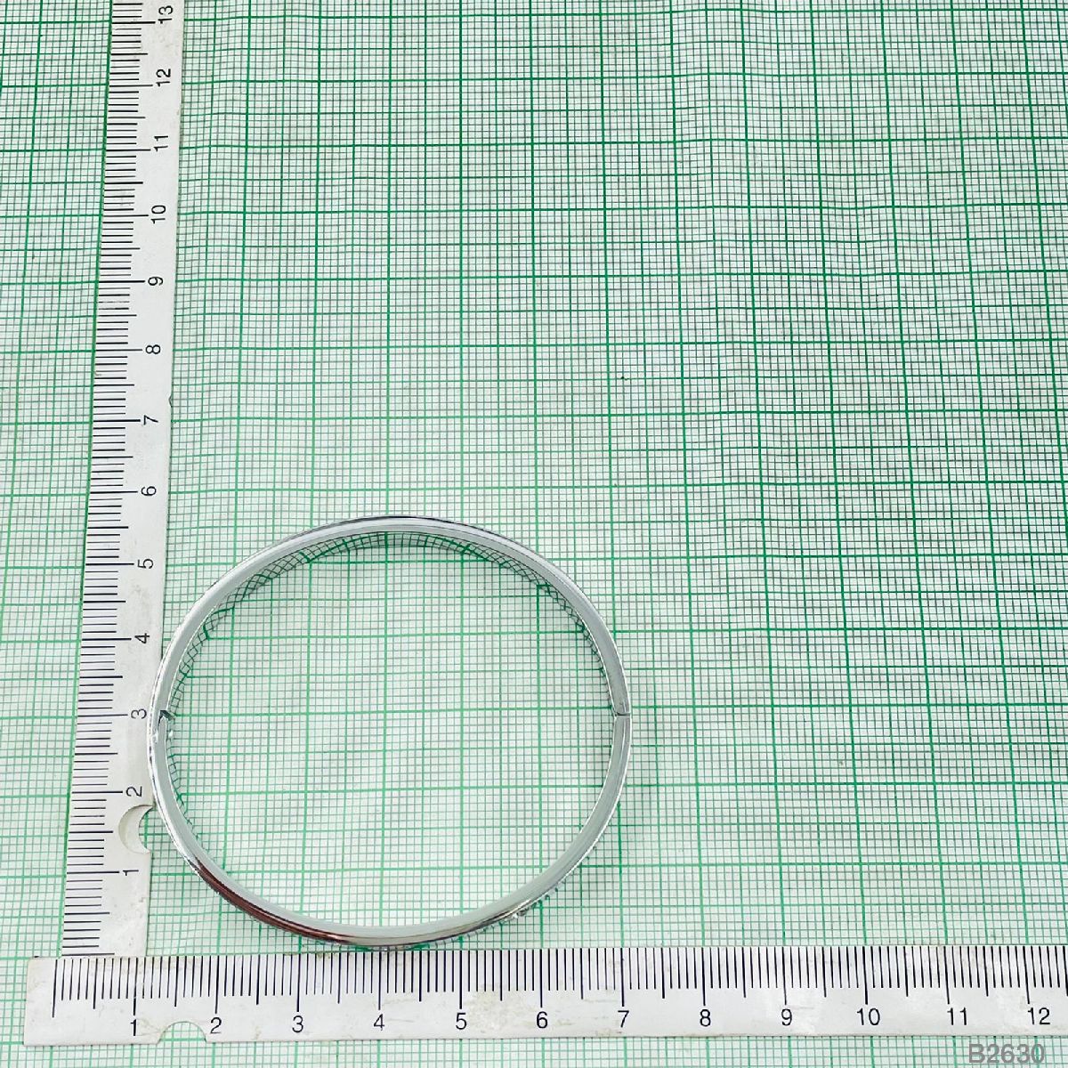 Screw Luxury Silver CZ Stainless Steel Cuff Kada Bangle Bulk