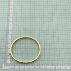 Screw Luxury Gold Cubic Zirconia Stainless Steel Cuff Kada Bangle Bulk