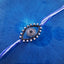 Evil Eye Black Cubic Zirconia Thread Rakhi For Men Bulk
