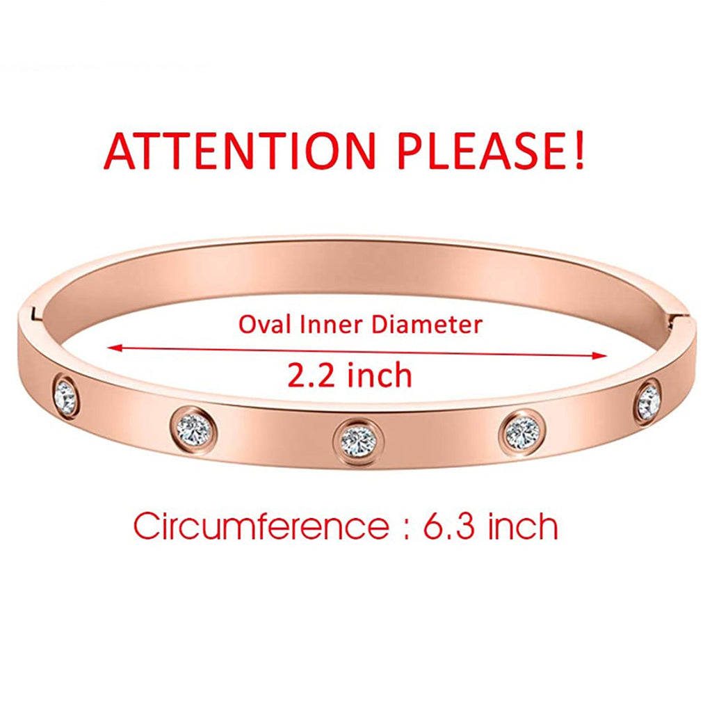 Pink Rose Gold Stainless Steel Openable Kada For Women Bulk