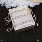 Gold Stainless Steel Chain Bracelet For Women Bulk