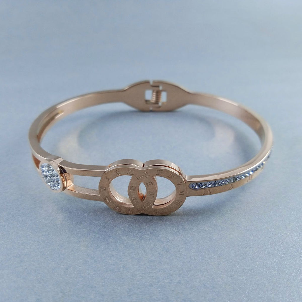 Rose Gold Stainless Steel Openable Kada Women Bulk