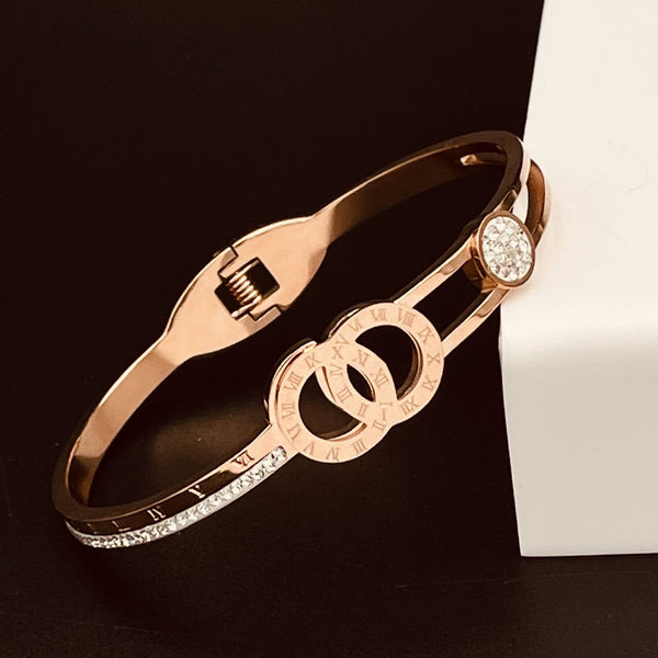 Rose Gold Stainless Steel Openable Kada Women Bulk Main image