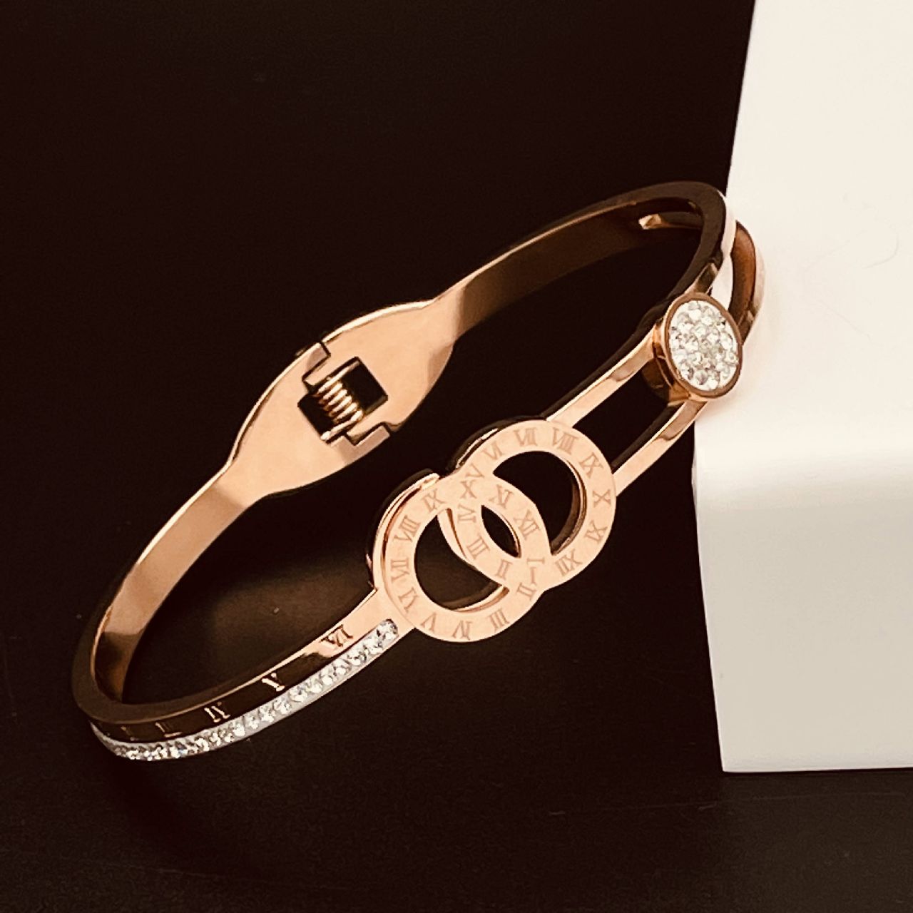 Rose Gold Stainless Steel Openable Kada Women Bulk
