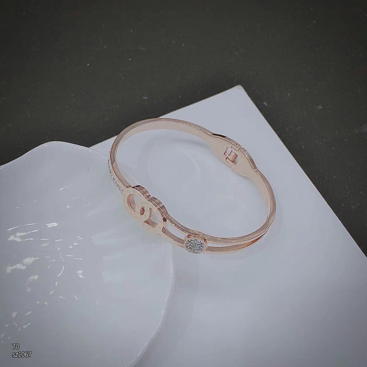 Rose Gold Stainless Steel Openable Kada Women Bulk
