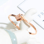 Butterfly Stainless Steel Pink Openable Kada For Women Bulk