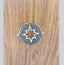 Round Star Gold Black Zircon Copper Charm For Women Bulk