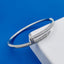 Copper CZ Silver Nail Cuff Kada Bangle Bracelet Girls Bulk