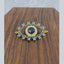Abalone Evil Eye Gold Green Black Copper Charm For Women Bulk