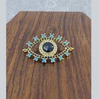 Abalone Evil Eye Gold Green Black Copper Charm For Women Bulk