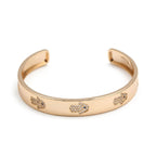Hamsa Gold Copper Cuff Kada Women Bulk