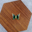 Butterfly Brass Green Crystal Pendant Centre Pcs For Women Bulk