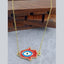Hamsa Evil Eye Brass Red Enamel Pendant Chain Necklace For Women Bulk