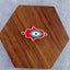Hamsa Evil Eye Brass Red Enamel Pendant Centre Pcs For Women Bulk