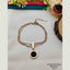 Roman Black Rose Gold Stainless Steel Link Chain Bracelet Women Bulk