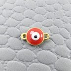 Evil Eye White Red Enamel Centre Ps For Women Bulk