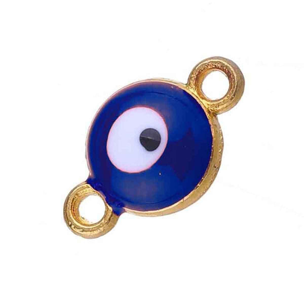 Evil Eye White Dark Blue Enamel Centre Psc For Women Secondary image