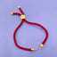 Red Maroon Gold Thread Extender Accessory Diy 9" Bracelet Girls Bulk
