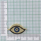 Evil Eye Big Gold Black Copper Centre Pcs For Women Bulk
