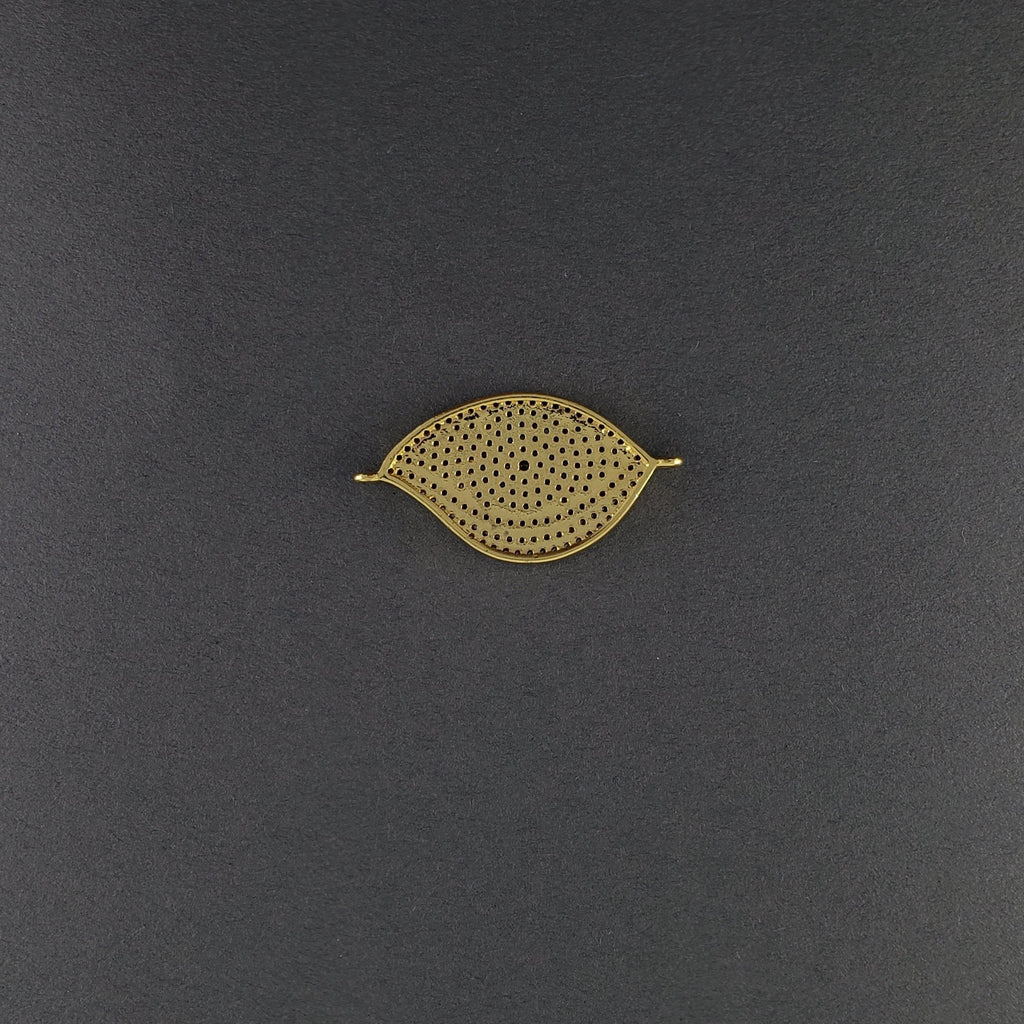Evil Eye Big Gold Black Copper Centre Pcs For Women Bulk