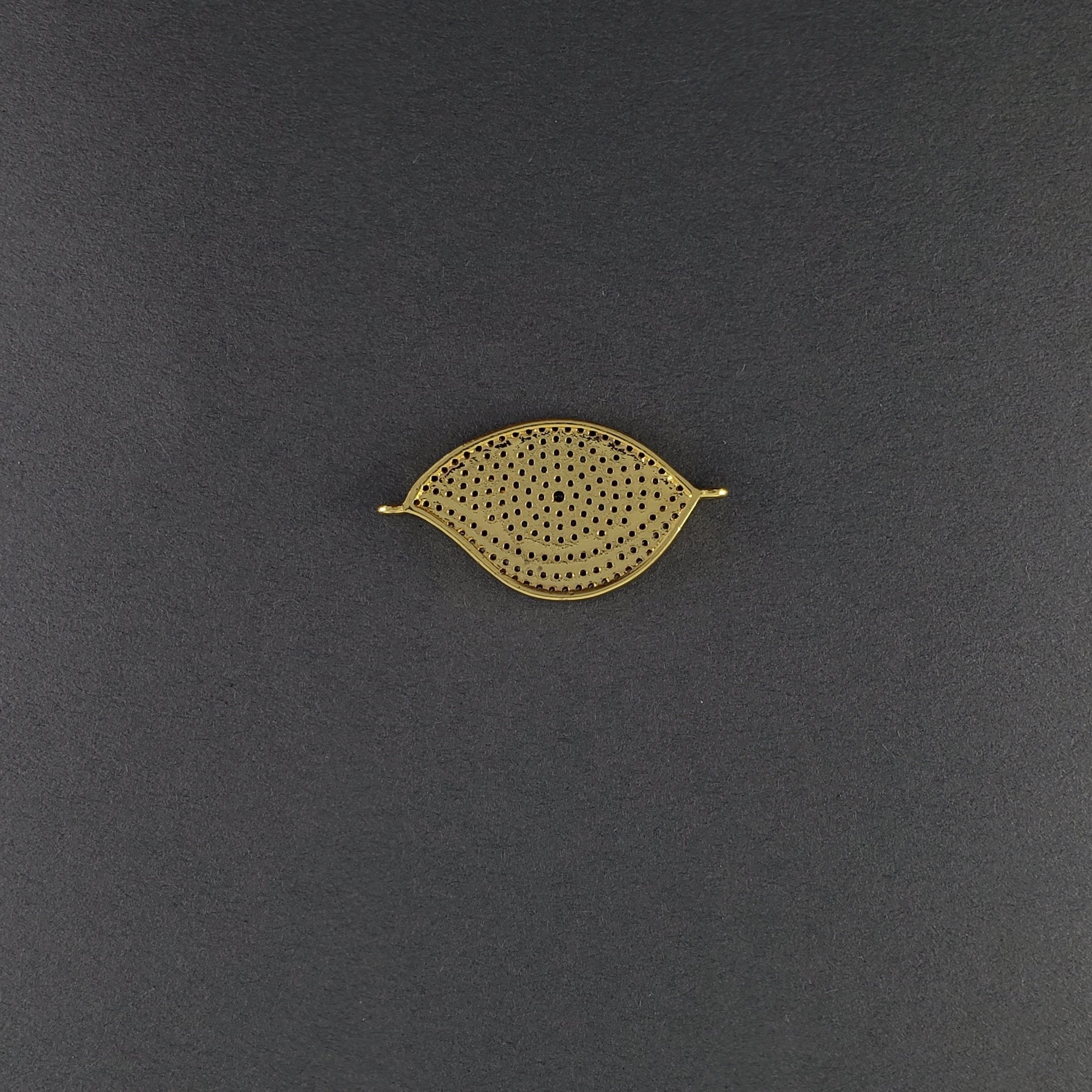 Evil Eye Big Gold Black Copper Centre Pcs For Women Bulk