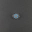 Evil Eye Crystal Silver Black Blue Centre Pcs For Women Bulk