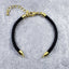 Gold Black Adjustable Thread Bracelet For Women Bulk