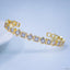 Square Gold American Diamond Crystal Cuff Kada Bangle For Women Bulk