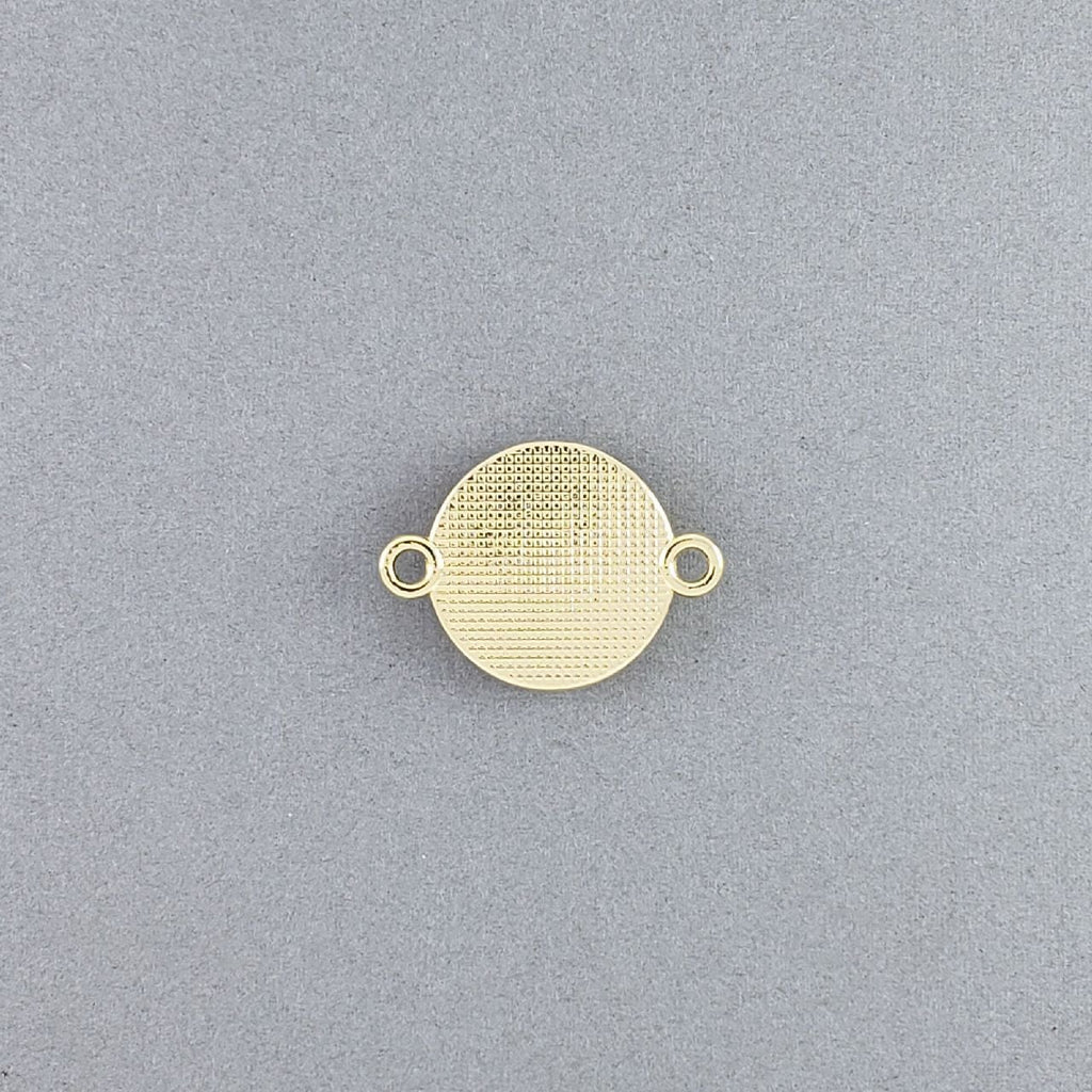 Evil Eye Gold Blue Brass Enamel Charm For Women Bulk
