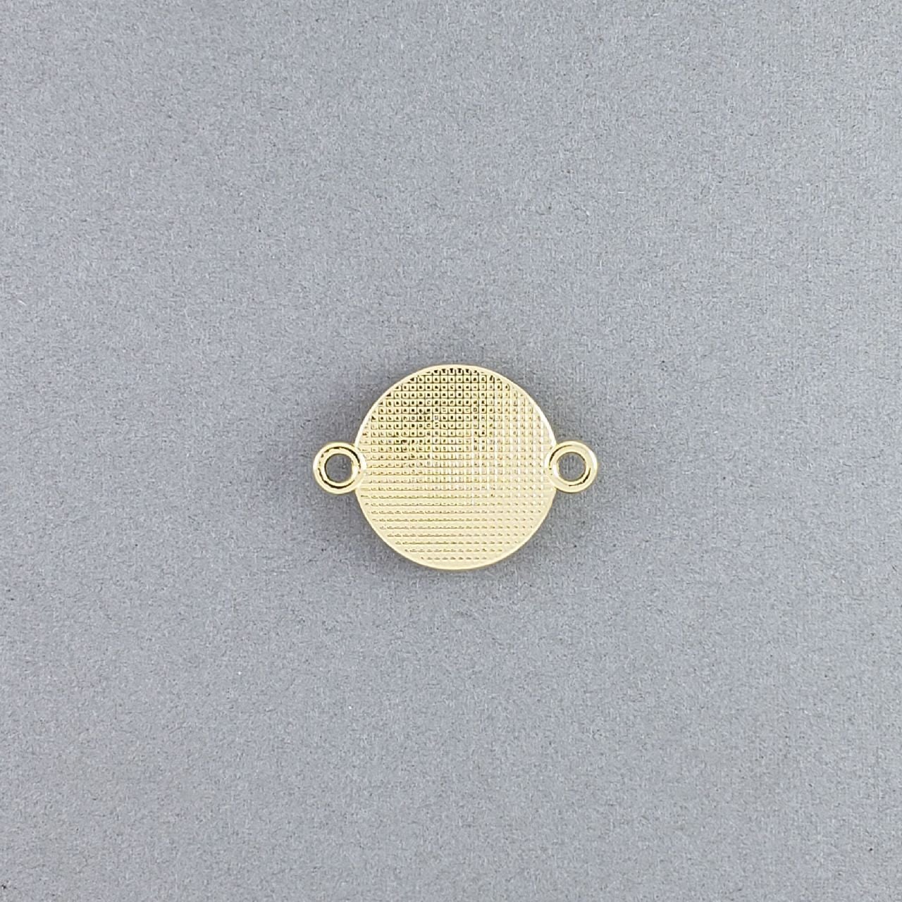 Evil Eye Gold Blue Brass Enamel Charm For Women Bulk