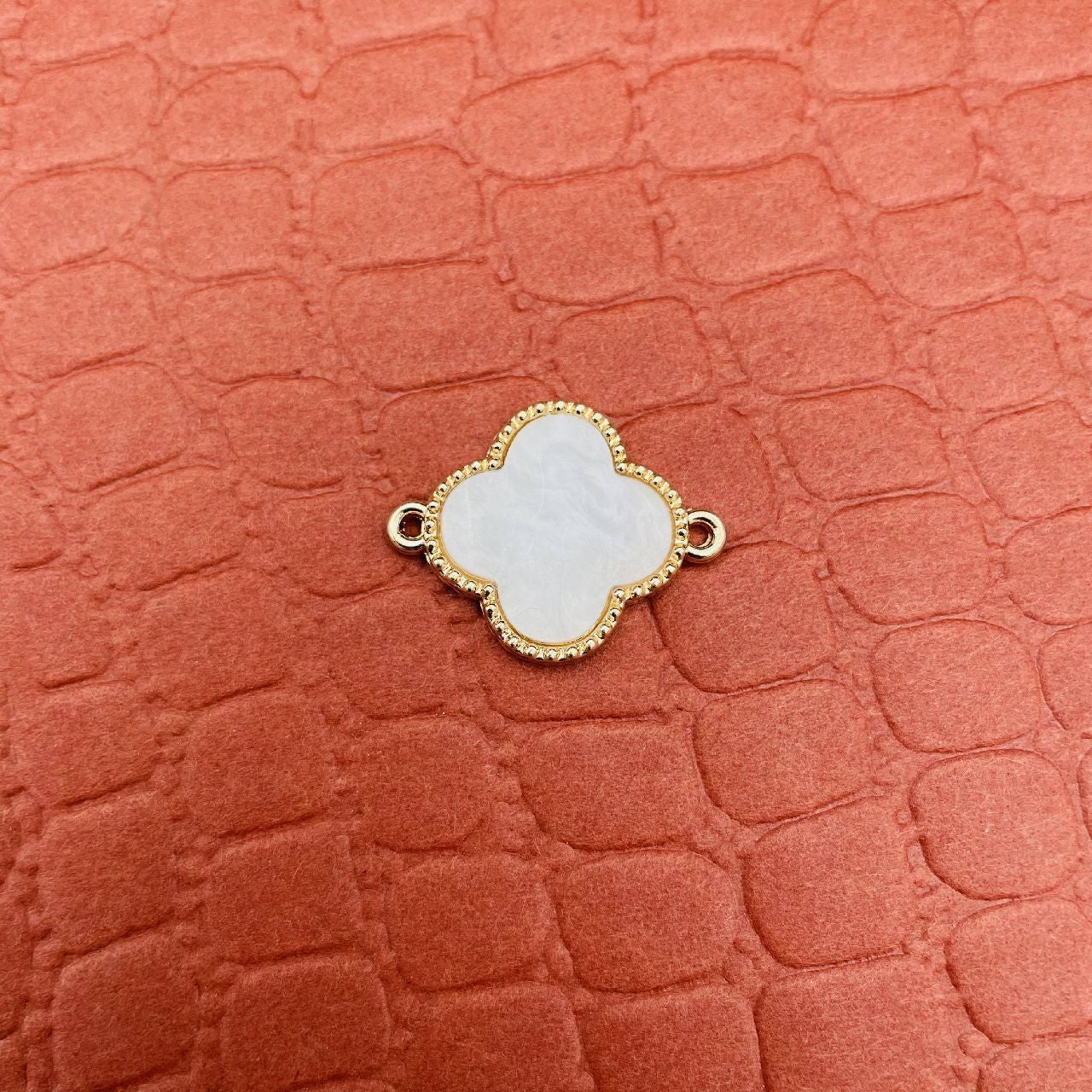 Brass With White Gold Gold Flower Pendant For Women
