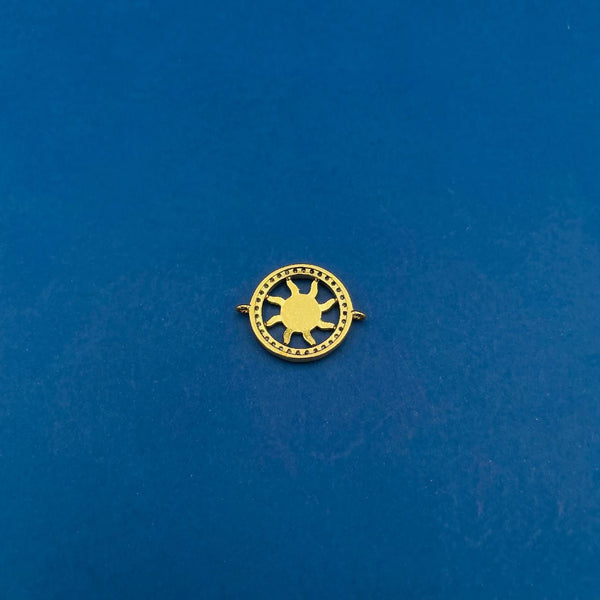 Copper With CZ White Blue Black Gold Evil Eye Pendant Girls Bulk Secondary image