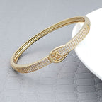 Belt Buckle Gold Copper American Diamonds Openable Kada Bangle Bulk