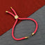 Baby Pink Gold Threads Adjustable Bracelet For Women Bulk