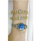 Curb Princess Cut Solitaire Copper American Diamond Cuff Kada Bulk