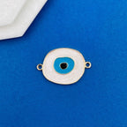 Brass White Black Blue Gold Evil Eye Accessories Pendant Charm Bulk