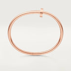 Stainless Steel Nail Gothic Openable Bangle Kada Women Rose Gold Bulk