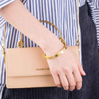 Stainless Steel Gold With CZ Screw Openable Kada Bangle Bulk