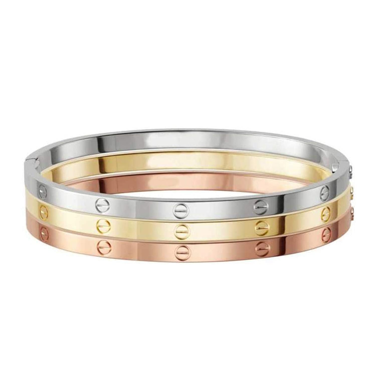 Screw Gold Bracelet Bangle Kada For Women Bulk