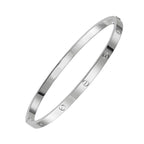 Screw Silver Bracelet Bangle Kada For Women Bulk