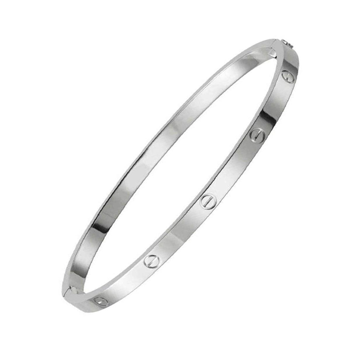 Screw Silver Bracelet Bangle Kada For Women Bulk