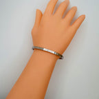 Screw Silver Bracelet Bangle Kada For Women Bulk