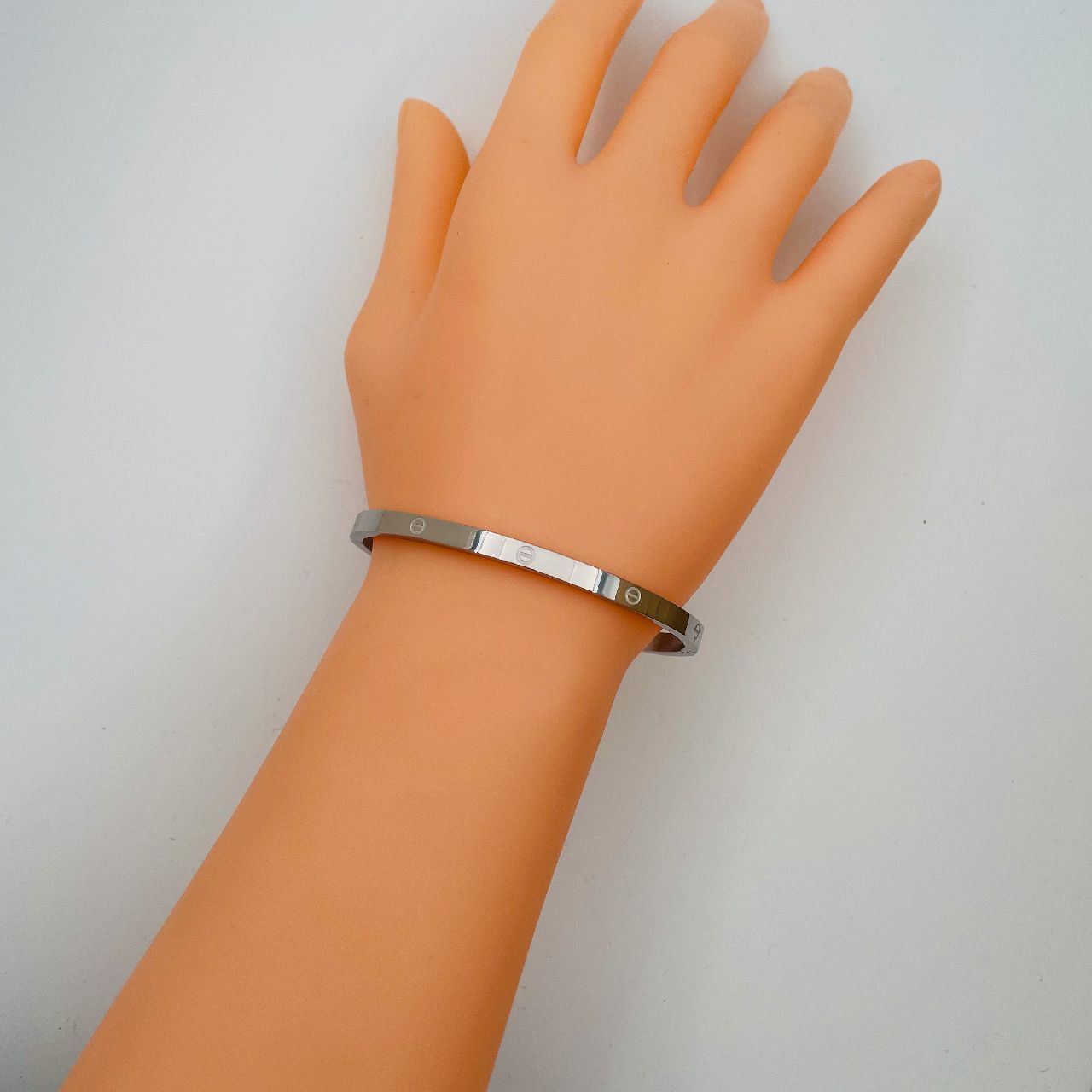 Screw Silver Bracelet Bangle Kada For Women Bulk