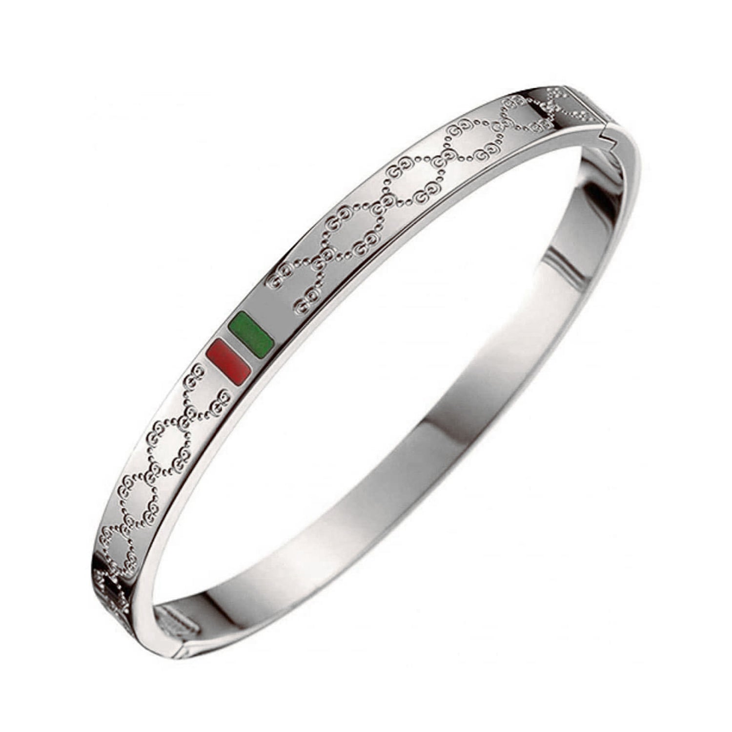 Stainless Steel Enamel Bracelet Bangle Kada For Women Silver Bulk