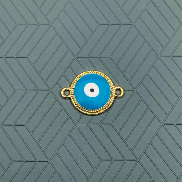 Alloy Enamel Evil Eye Charm For Women Blue Bulk Main image