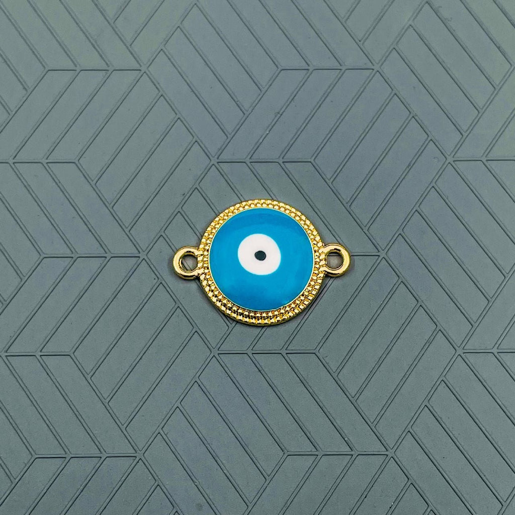 Alloy Enamel Evil Eye Charm For Women Blue Bulk